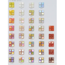 Feste Farbe Glas Mosaik Fliese für dekorative Material 10by10